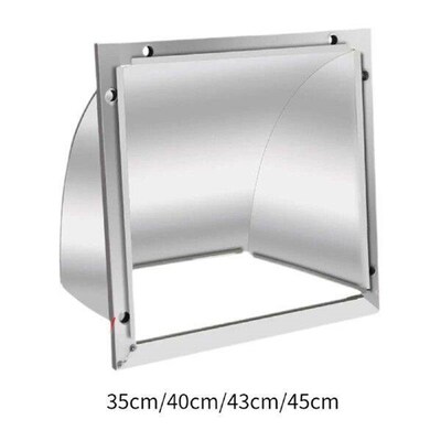 Dryer Vent Cover Rain, Snow Protection Metal Dryer