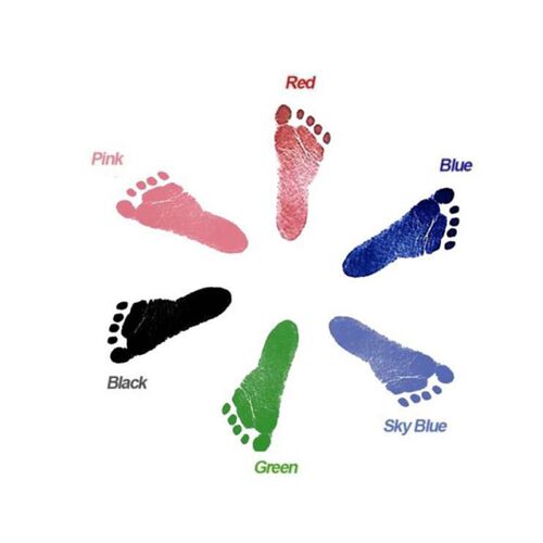 Baby Footprints Safe Non-Toxic Handprint Footprint Imprint I