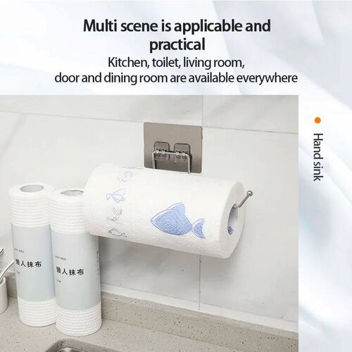 1/2pcs Kitchen Toilet Paper Holder Tissue Holder Hanging Bat