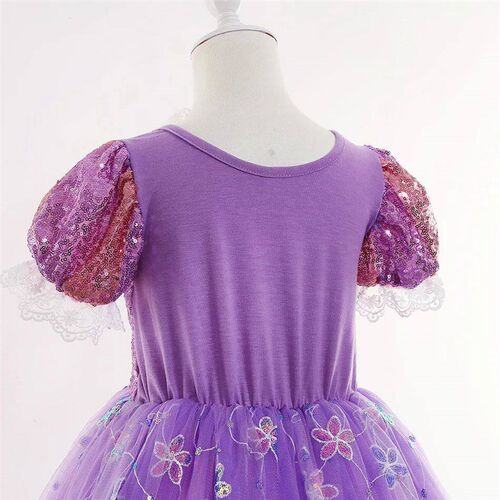 Rapunzel Dress Little Girls Clothes Birthday Party Tangled C