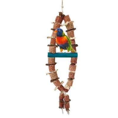 Parrot Toy Corn Cob Natural Corn Cob Parrot Toy For Chewing