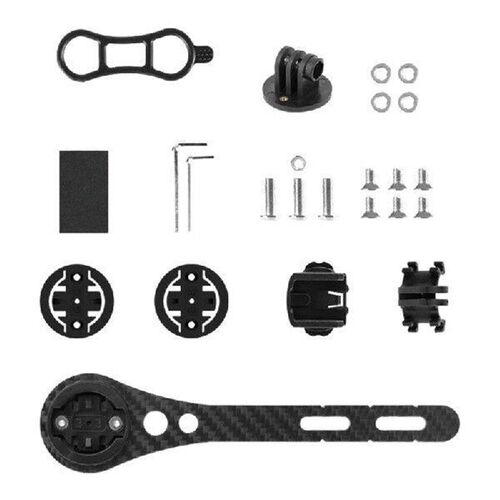 Road Bike Computer Mount Carbon Fiber Odometers Handlebar