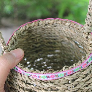 彩穗提篮风铃云南彝族特色装饰铃铛挂件手工制作家居餐厅茶艺挂饰