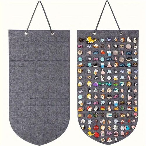 hanging brooch pin storage organizer display holder flag pla