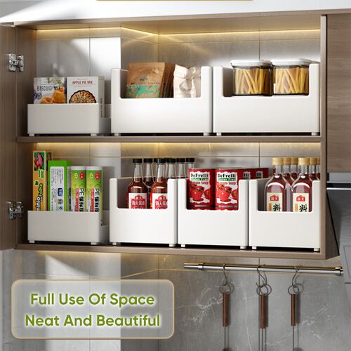Joybos Kitchen Sundries Organizer Box Cupboard Basket Under