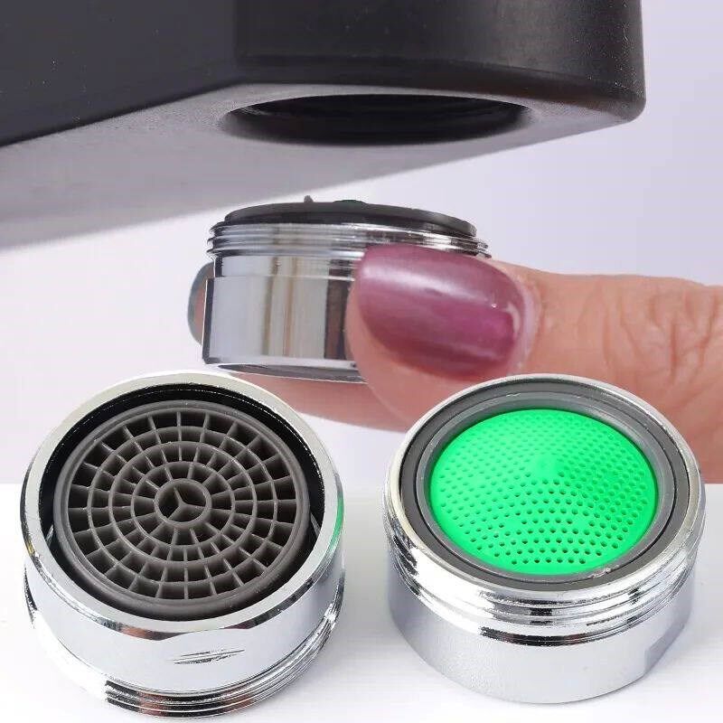 Anti-splash Faucet Aerator Replaceable Water Saving Faucet T - 实物图