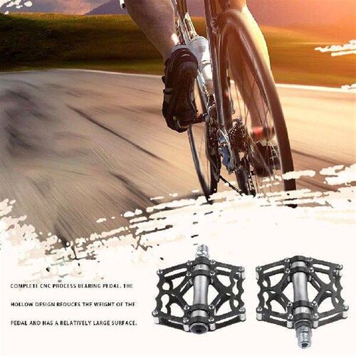 1 Pair Alloy Bicycle Pedals Mountain Bike Pedals Universal