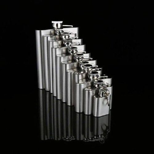 High Quality Stainless Steel Hip Flask Flagon Portable Wine