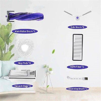【Flash-Deal!】Main Brush, HEPA Filter, Cleaning Brush