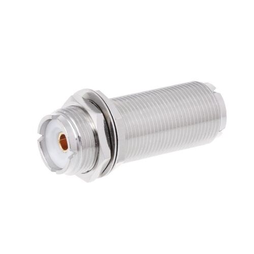 UHF SO239 Female To Female Jack Nut Bulkhead Panel Mount Ada