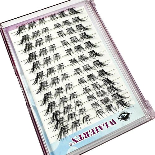 Manga Eyelashes Cluster Eyelashes Cat Eye Lashes Natural lon