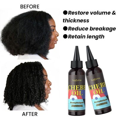 New African Chebe Oil Hair Strengthener Fast Growth