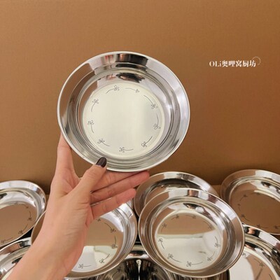 Thickened 316 Stainless Steel Plates Food Grade Plates Home