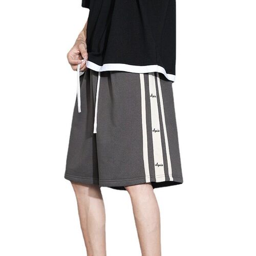 Summer New Arrival Shorts Mens Pull Rope Micro-elastic Loos