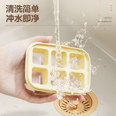 Square ice making mold, ice box, storage box, grinding tool