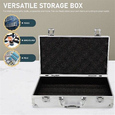 Aluminum Alloy Toolbox 01 White Right Angle Multi Purpose