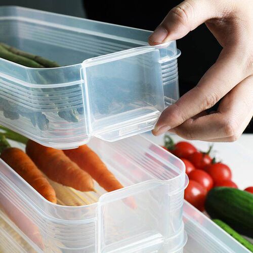 Kitchen Refrigerator Storage Box Multi-layer Freshness Conta