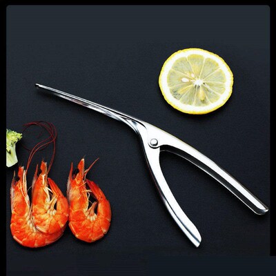 Stainless Steel Shrimp Peeler Prawn Shrimp Deveiner Fishing