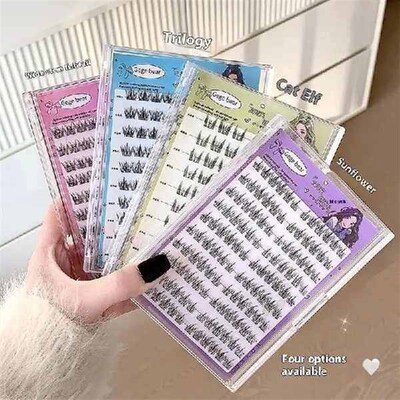 Gege Bear No-Glue False Eyelashes - Easy 3-Step