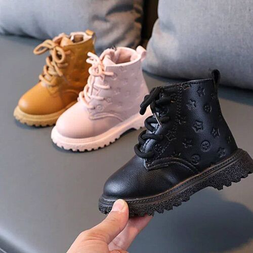 Botas Girl Shoe High Top Kid Shoe2024winter Fashion Child Bo
