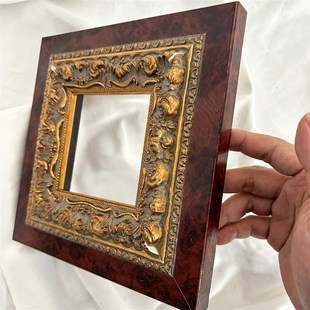 【玫瑰山脊】中古风复古画框实木画框实木画框干花相框油画外框