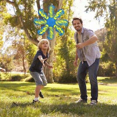 Soft 4 Bladed Boomerang 4-Leaf Boomerang Toy Funny Outdoor