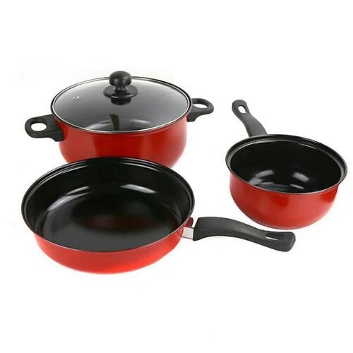 Maifan Stone Non-stick Pan Three-piece Set of Cookware Activ