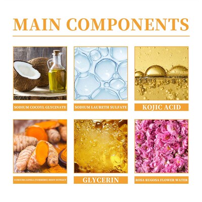Hoygi Turmeric Cleansing Milk - Deeply cleanses the face, hy