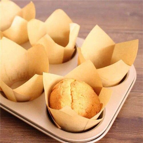 600 Pieces Tulip Cupcake Liner Baking Cups Paper Cupcake