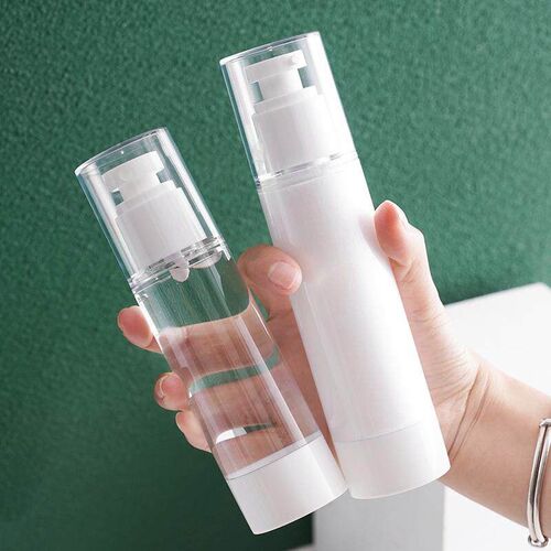 Travel-sized refillable spray bottles set, fine mist sample