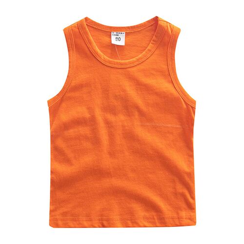 Can Come To Pattern Production Childrens Sleeveless Solid C
