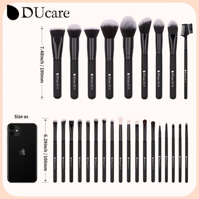 DUcare Black makeup brush Professional Makeup Eyeshadow