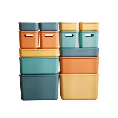 home plastic storage box clothes organizer large, medium收纳