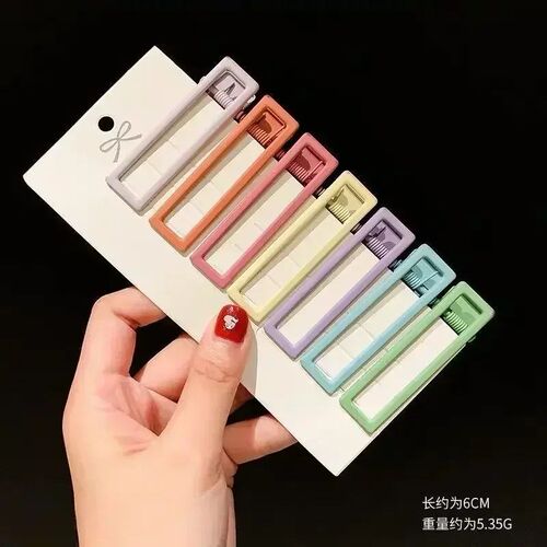 Cute Barrettes Girl Korean Version Hairpins New Candy Color