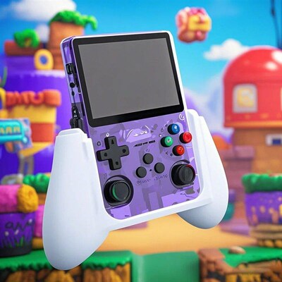 1Pair 3D Printed Gaming Grip Handle For R36S Handle Controll