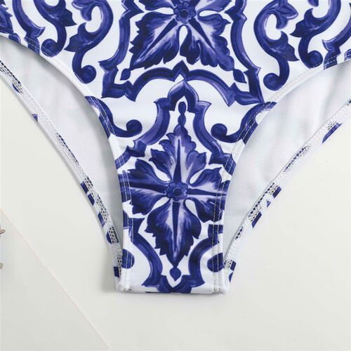 Fashion Two Pieces Swimsuit Bikini ver Up with Skirt Women 2
