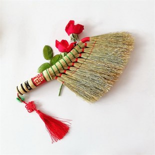 老式床扫东北农村手工扫炕笤帚高粱苗防静电手工高粱小扫把床刷