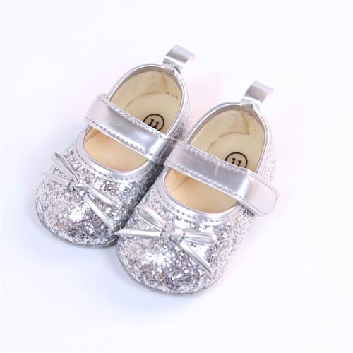 Baby Flat Shoes Sequined Bow Baby Front Shoes Princess Style