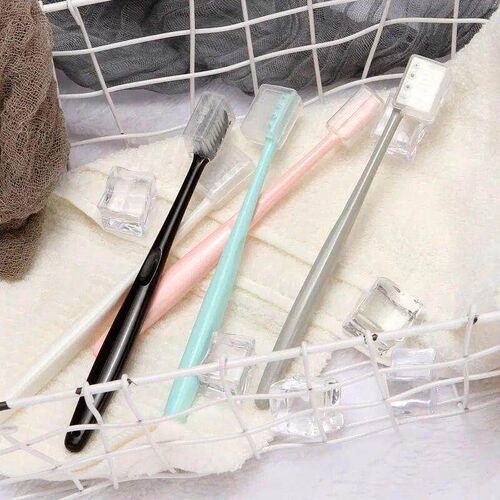 High-end Soft Bristle Toothbrush Set with Bamboo Charcoal Ma