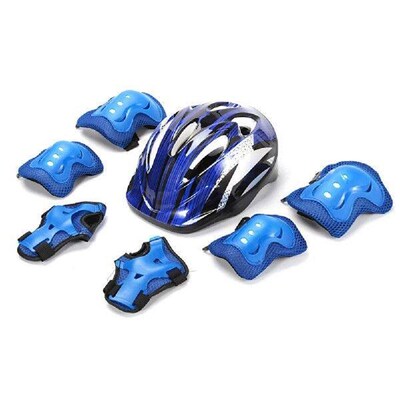 7Pcs Safety Ride Protection Gear Set Adjustable Kids