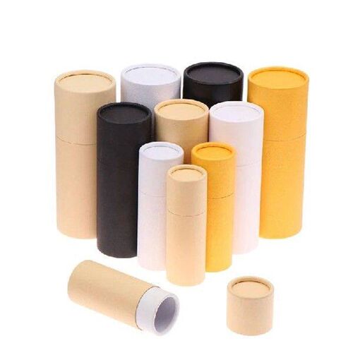 1Pc Dropper Essential Oil Bottle Empty Kraft Paper Jar Tube