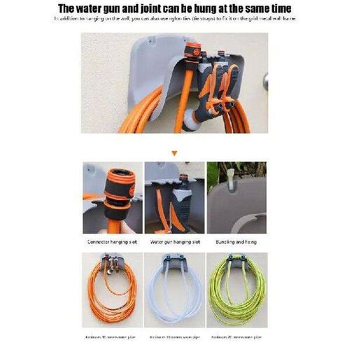 Hose Hanger Wall Mount Garden Hose Storage Support PP Hose
