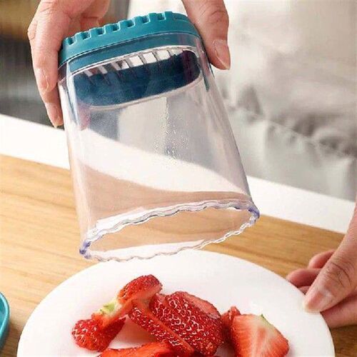 Fruit Vegetable Speed Slicer With Push Plate Manual Cup