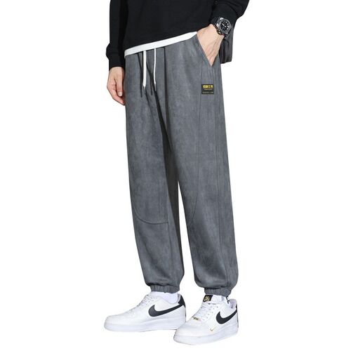 Suede Pants Mens Spring and Summer New Teenager Faionable B