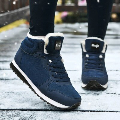 Winter Men Boots Casual Warm Ankle Boots Shoes for Man Sneak