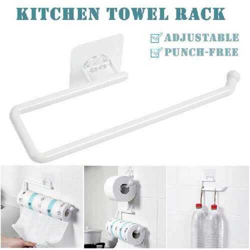 Kitchen Shelf Shelves Toilet Paper Roll Holder Towel