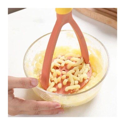 Household Kitchen Hand Potato Masher Useful Soft Grip0
