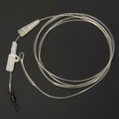 100cm 45LB Carp Fishing Leader Transparent Buffer Leader