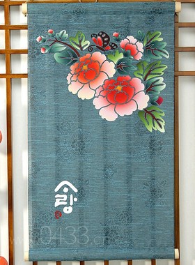 餐厅墙面装饰书房壁饰挂件小清新田园风墙壁装饰布艺壁挂P11522