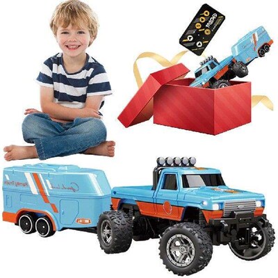 Remote Control Truck 1:64 Scale All Terrain Off-Road Truck